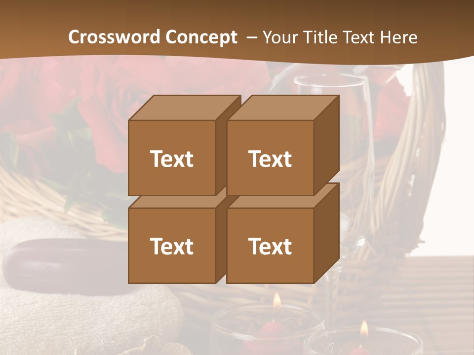 Valentne's Bath Champagne PowerPoint Template