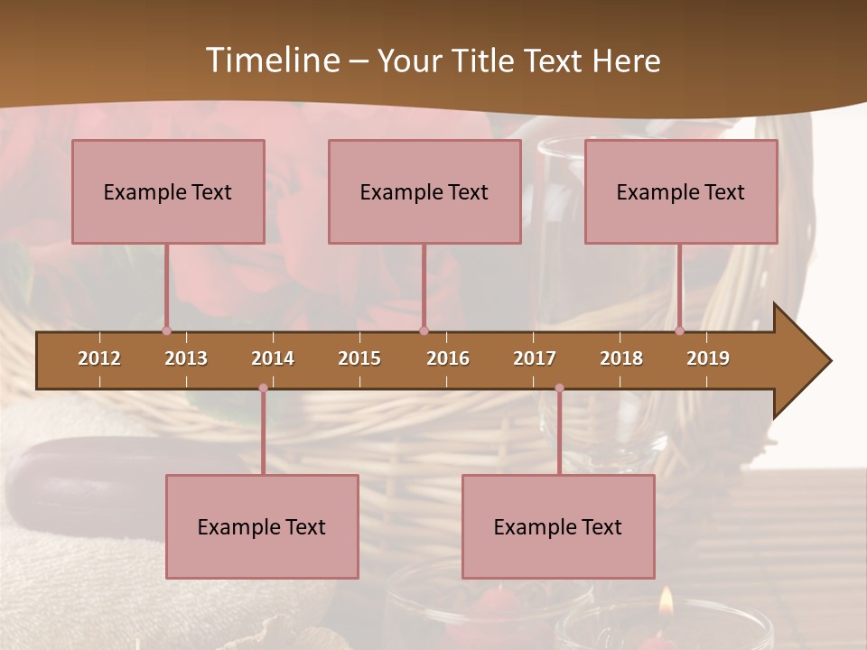 Valentne's Bath Champagne PowerPoint Template