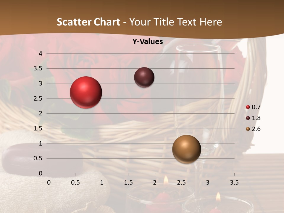 Valentne's Bath Champagne PowerPoint Template