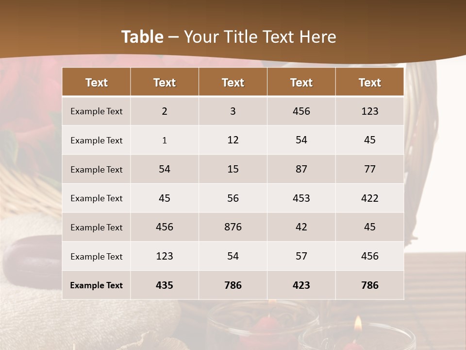 Valentne's Bath Champagne PowerPoint Template