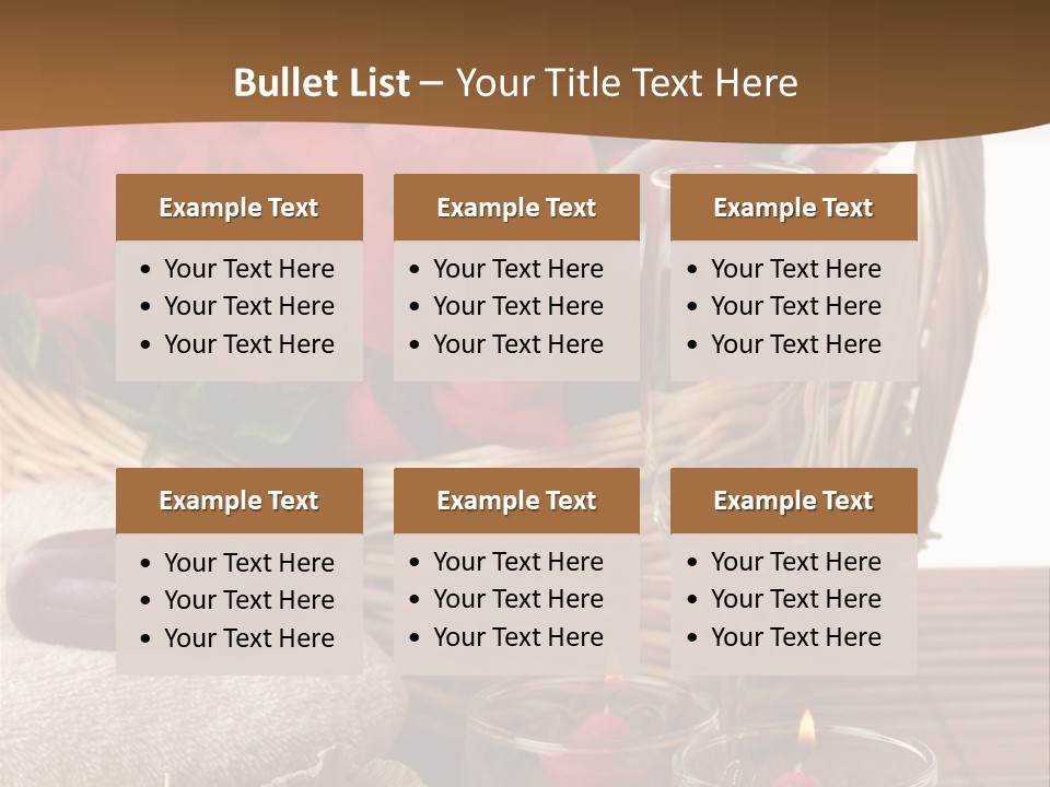 Valentne's Bath Champagne PowerPoint Template