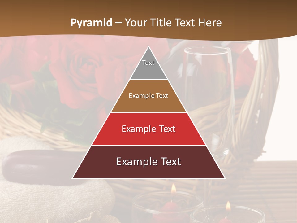 Valentne's Bath Champagne PowerPoint Template