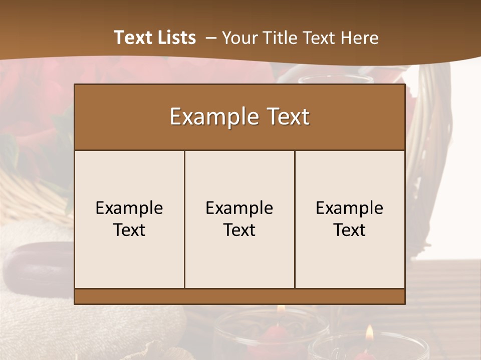 Valentne's Bath Champagne PowerPoint Template