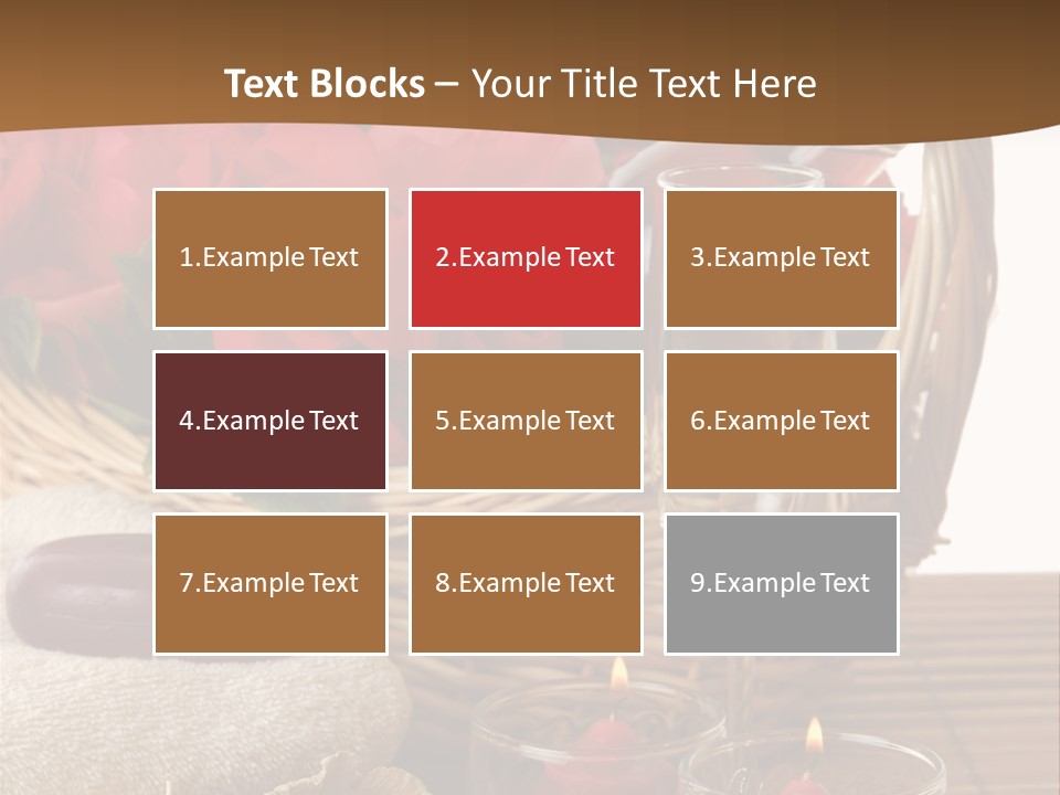 Valentne's Bath Champagne PowerPoint Template