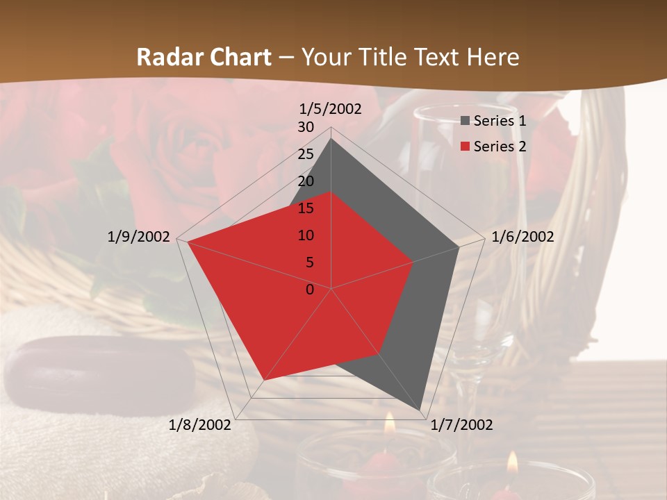 Valentne's Bath Champagne PowerPoint Template