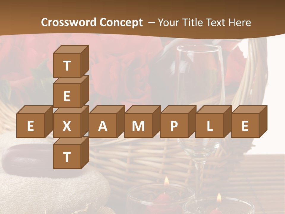 Valentne's Bath Champagne PowerPoint Template