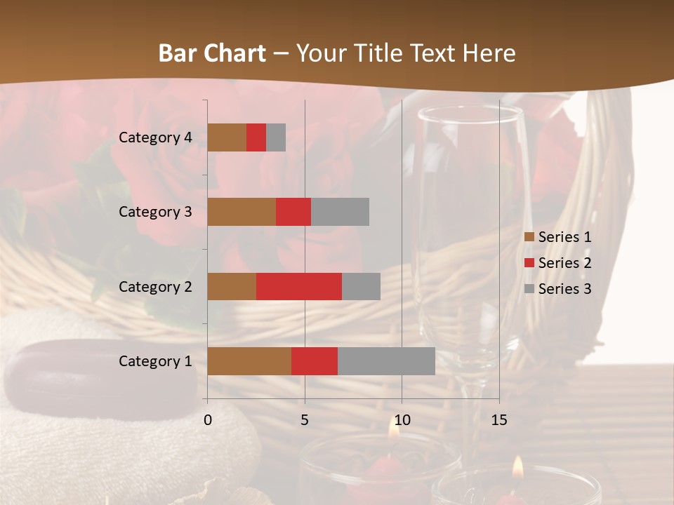 Valentne's Bath Champagne PowerPoint Template