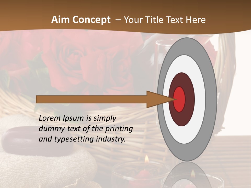 Valentne's Bath Champagne PowerPoint Template