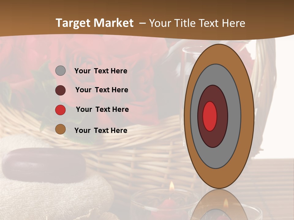 Valentne's Bath Champagne PowerPoint Template