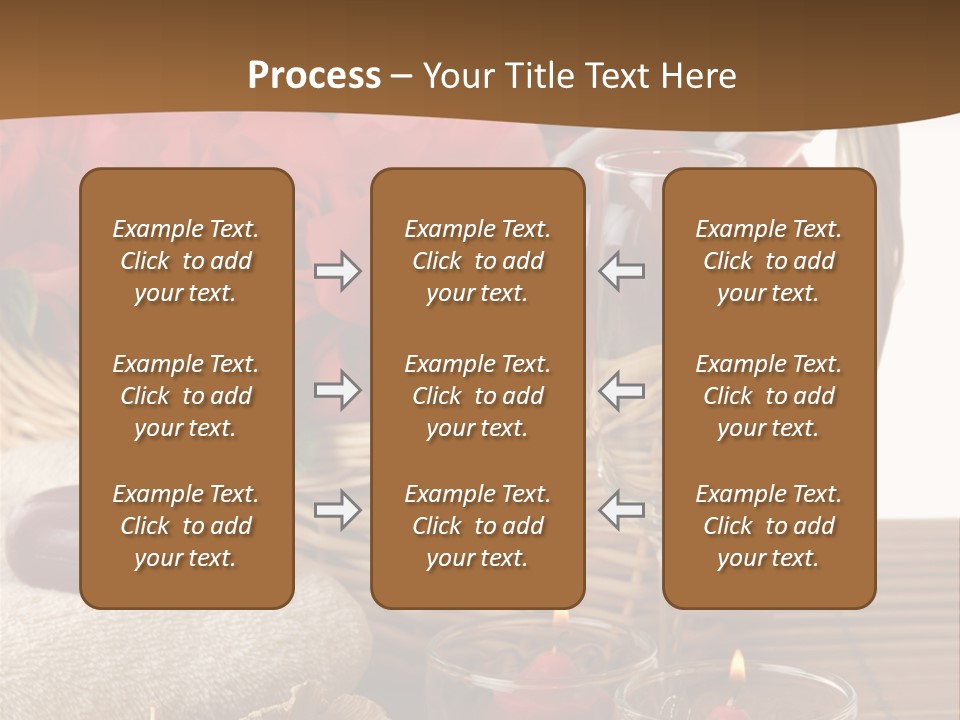 Valentne's Bath Champagne PowerPoint Template