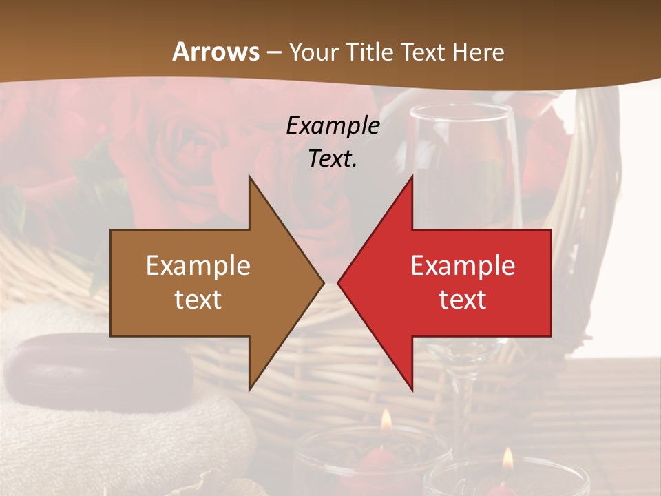 Valentne's Bath Champagne PowerPoint Template