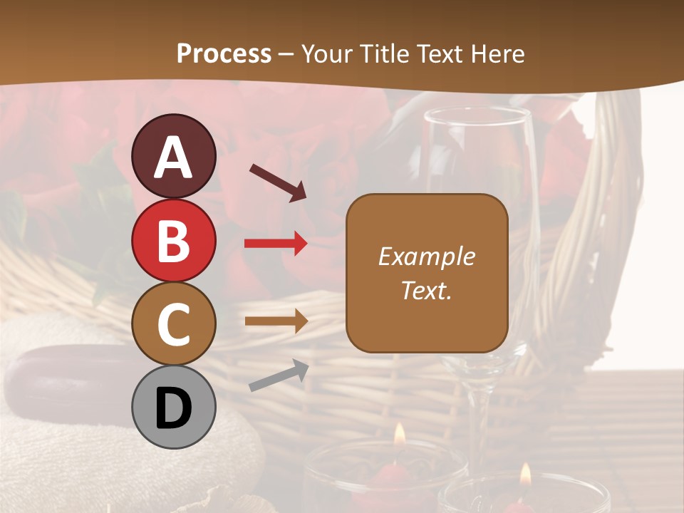 Valentne's Bath Champagne PowerPoint Template