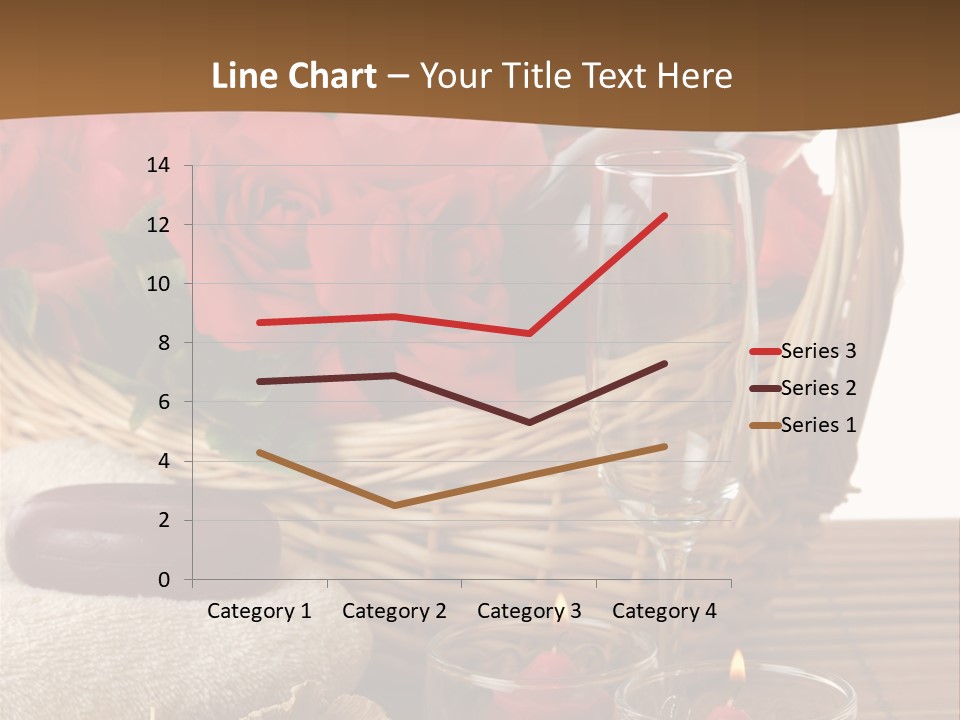 Valentne's Bath Champagne PowerPoint Template