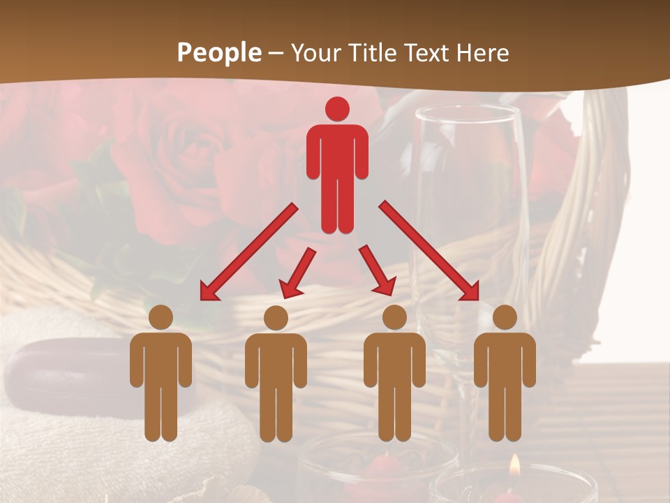 Valentne's Bath Champagne PowerPoint Template