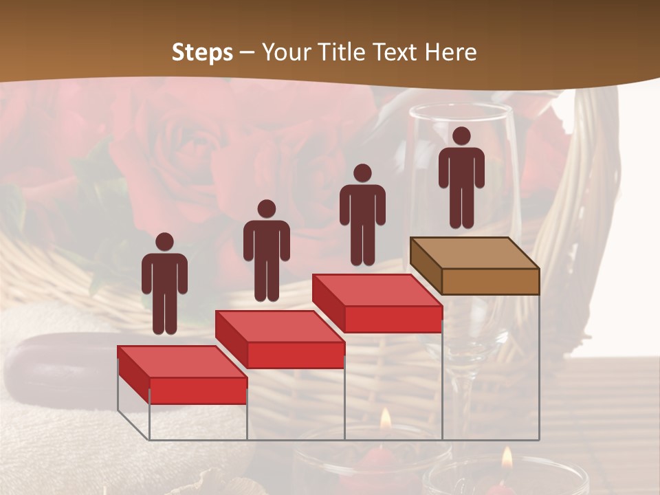 Valentne's Bath Champagne PowerPoint Template