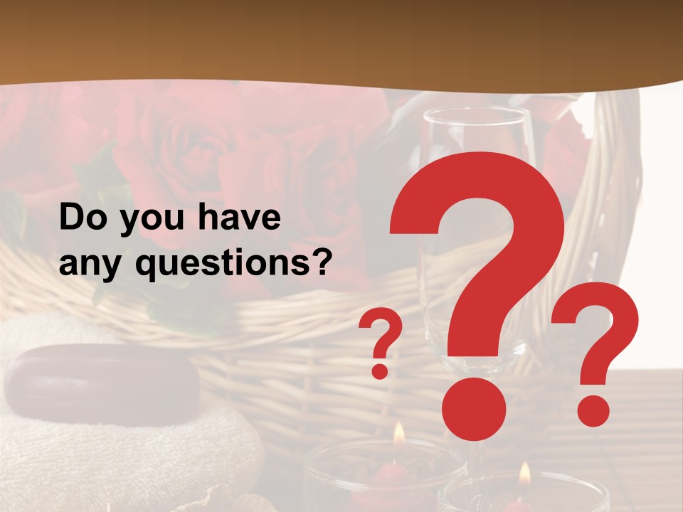 Valentne's Bath Champagne PowerPoint Template