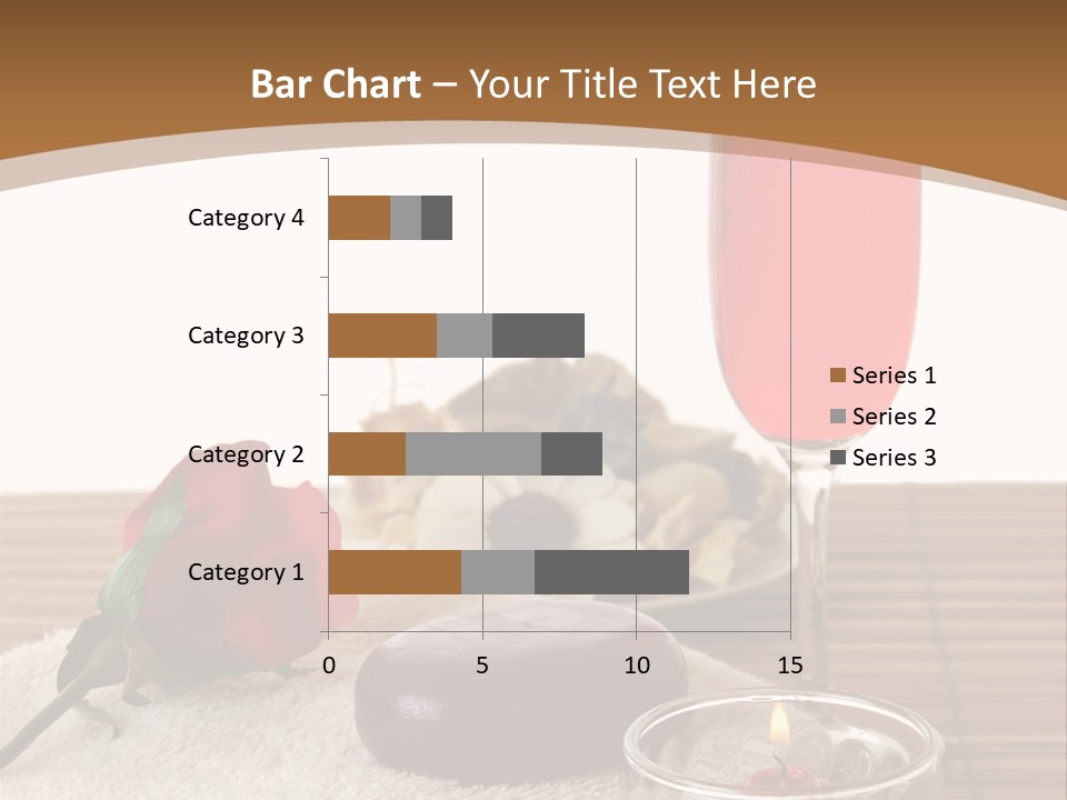 Glass Flame Flower PowerPoint Template