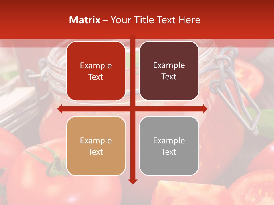 Tomatensuppe Essen Dips PowerPoint Template