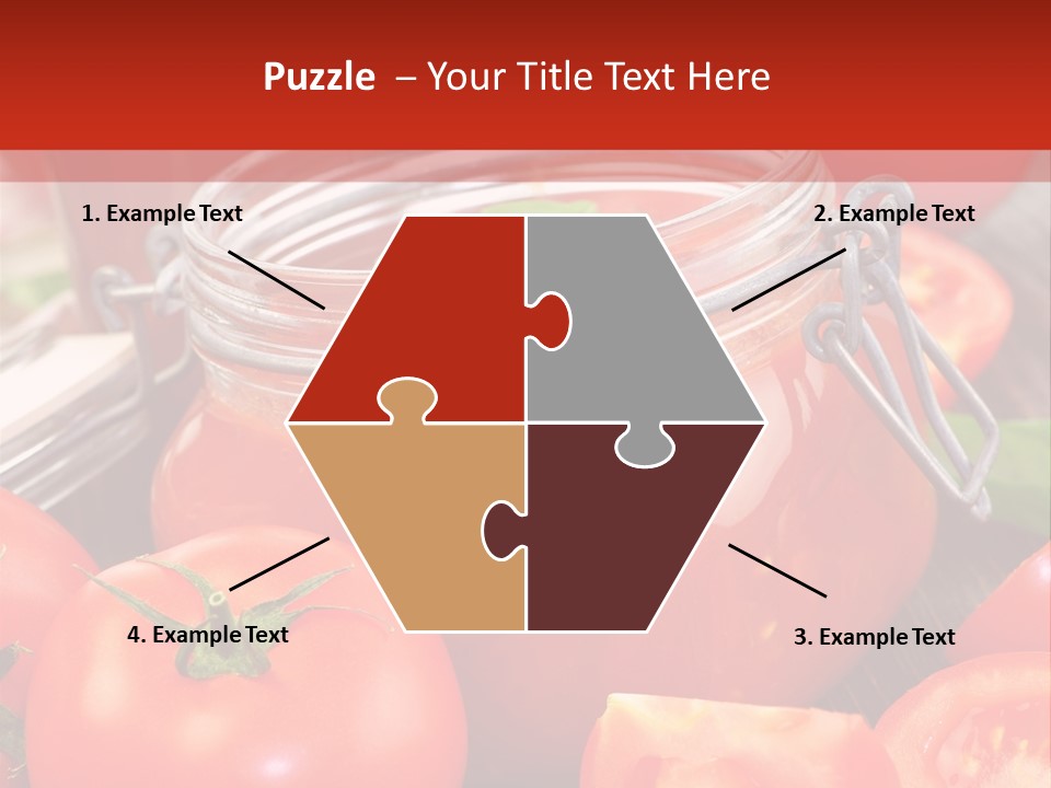 Tomatensuppe Essen Dips PowerPoint Template