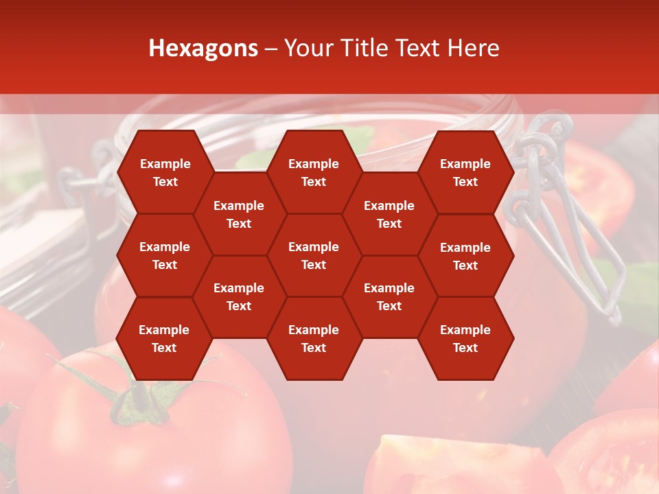 Tomatensuppe Essen Dips PowerPoint Template