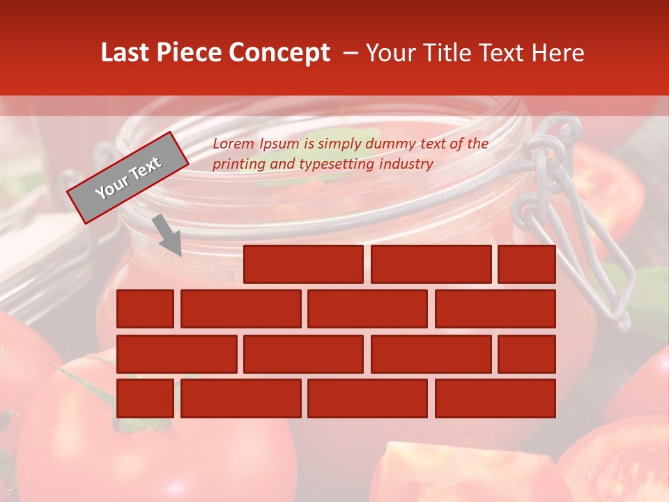 Tomatensuppe Essen Dips PowerPoint Template