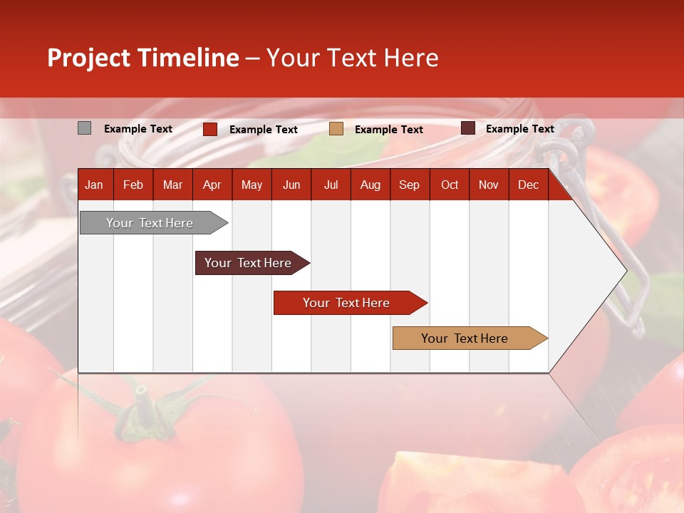 Tomatensuppe Essen Dips PowerPoint Template