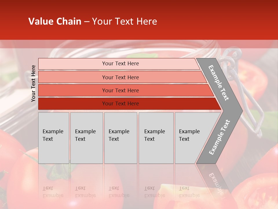 Tomatensuppe Essen Dips PowerPoint Template