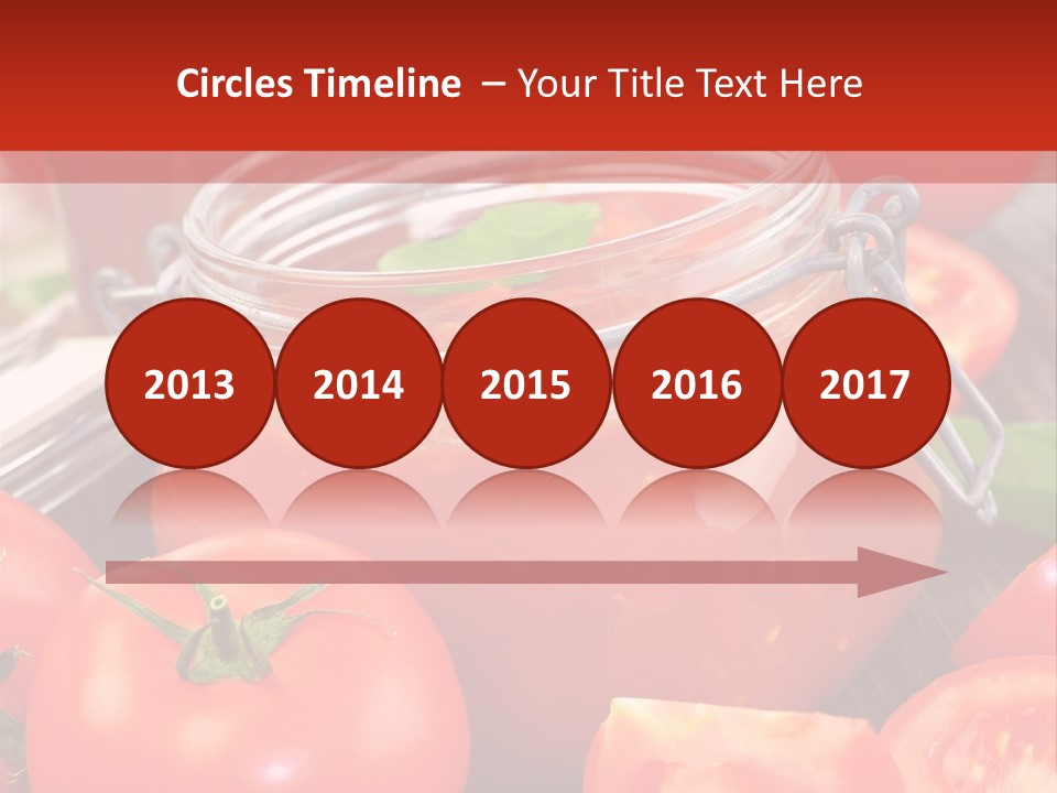 Tomatensuppe Essen Dips PowerPoint Template