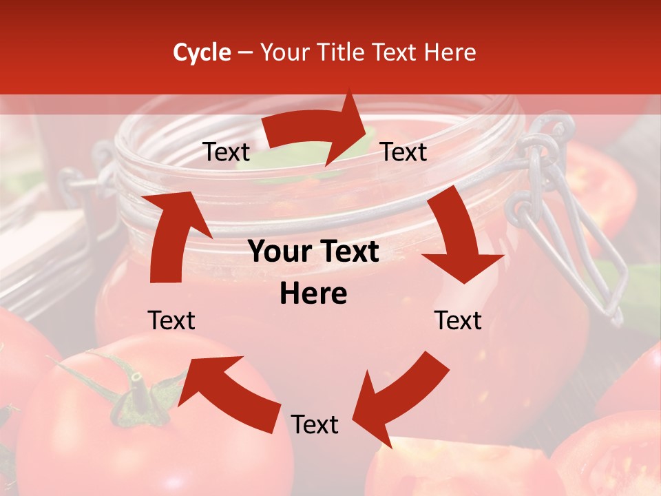 Tomatensuppe Essen Dips PowerPoint Template