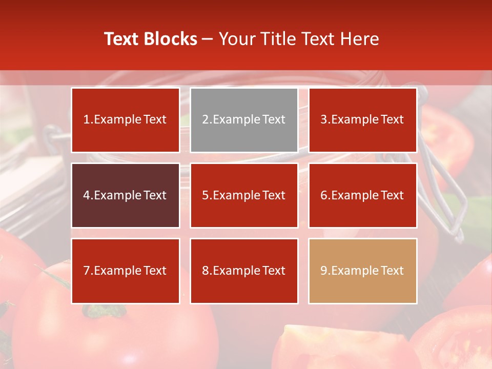 Tomatensuppe Essen Dips PowerPoint Template