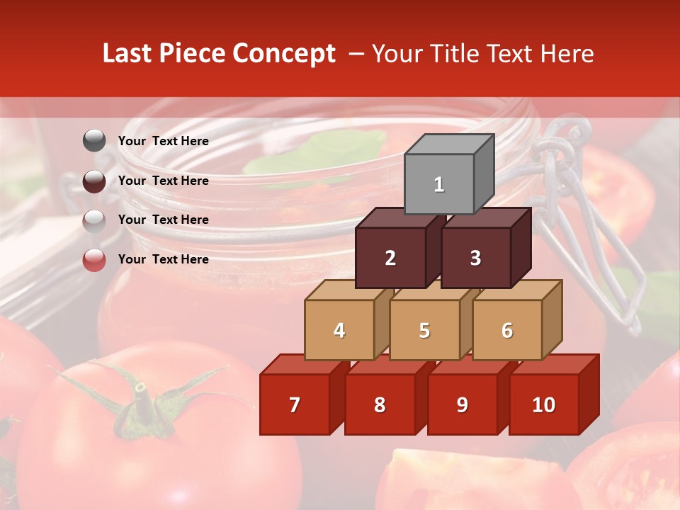 Tomatensuppe Essen Dips PowerPoint Template