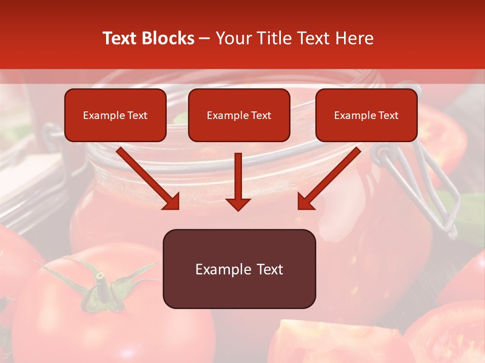 Tomatensuppe Essen Dips PowerPoint Template