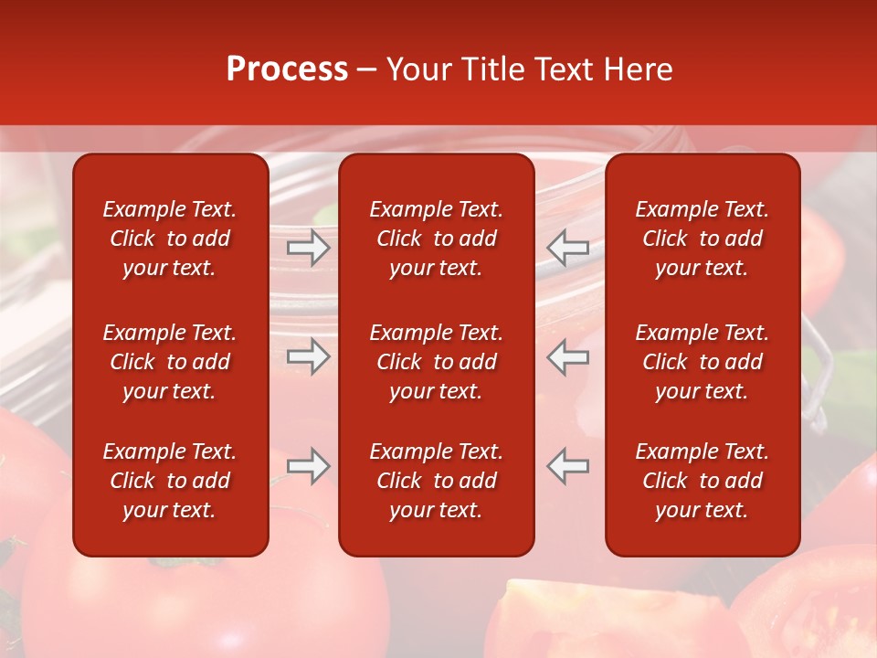 Tomatensuppe Essen Dips PowerPoint Template