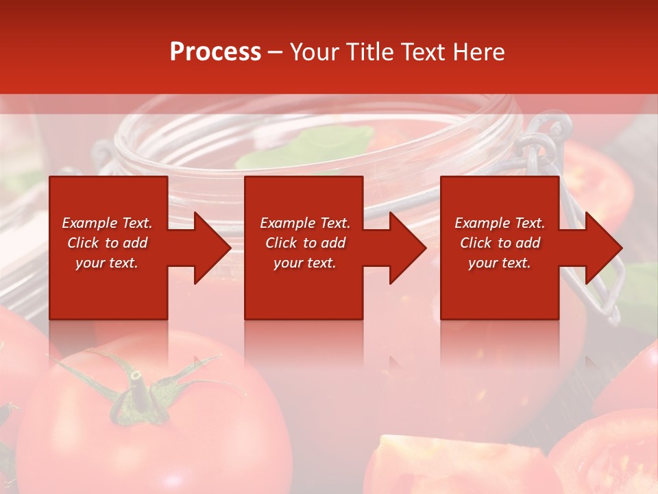 Tomatensuppe Essen Dips PowerPoint Template