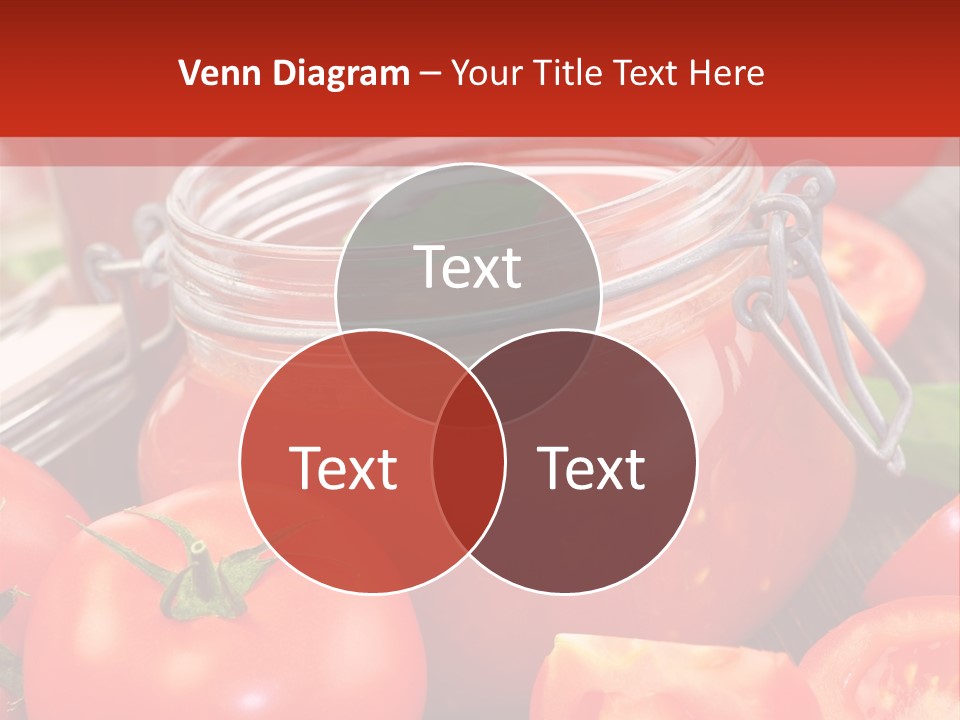 Tomatensuppe Essen Dips PowerPoint Template