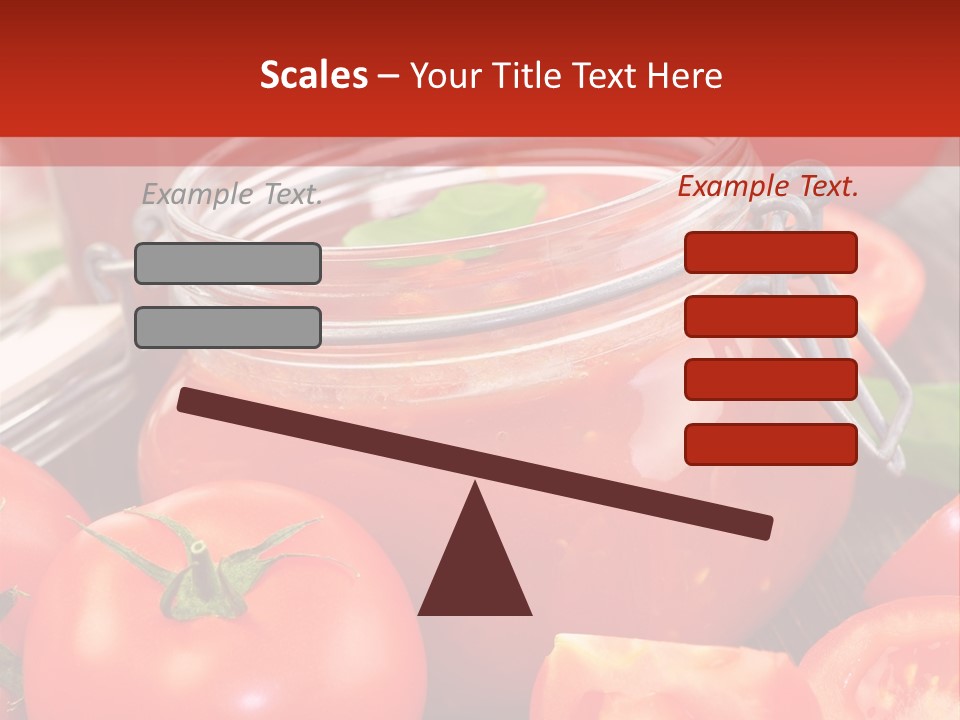 Tomatensuppe Essen Dips PowerPoint Template
