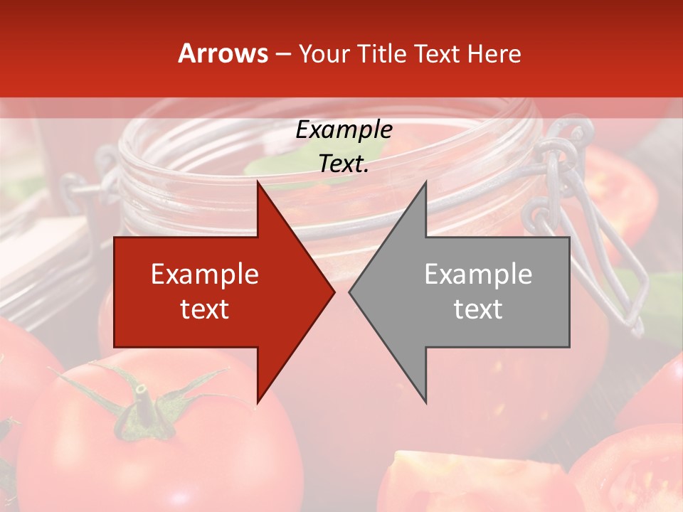 Tomatensuppe Essen Dips PowerPoint Template