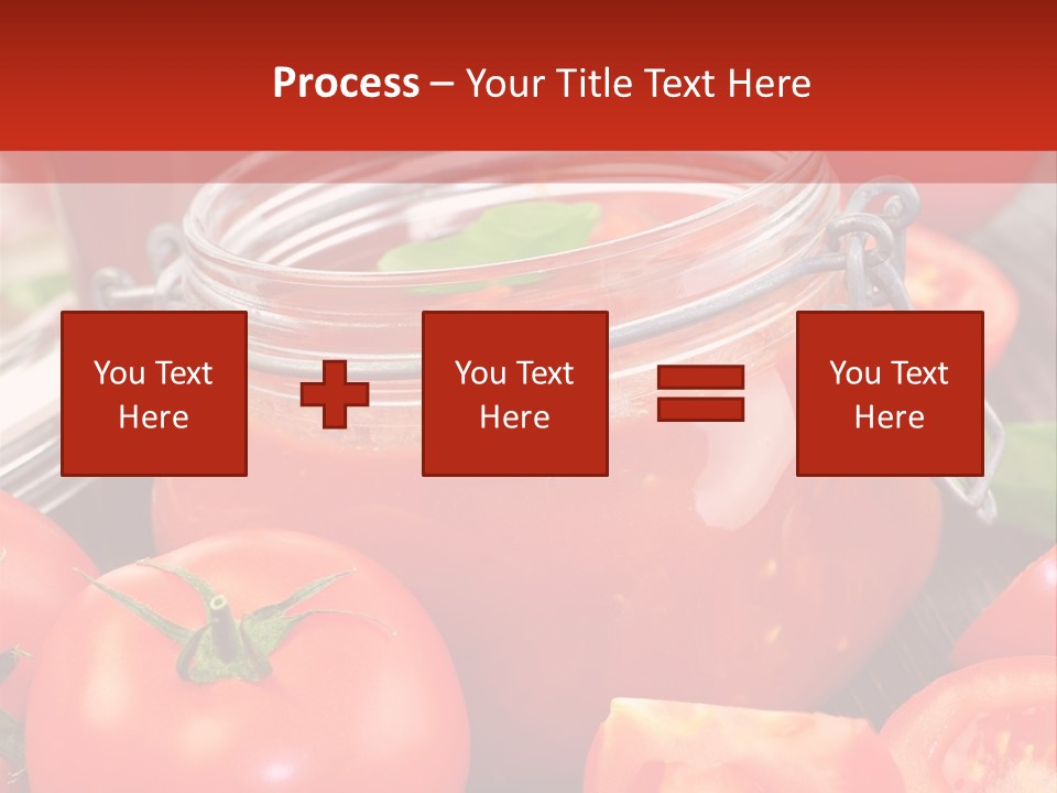 Tomatensuppe Essen Dips PowerPoint Template