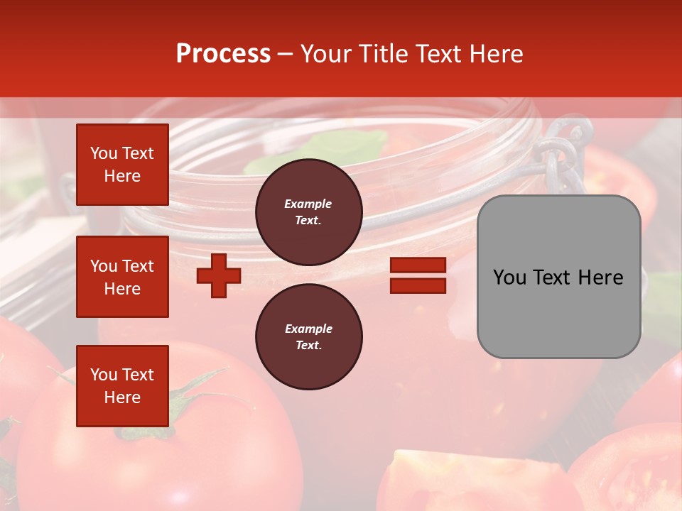 Tomatensuppe Essen Dips PowerPoint Template