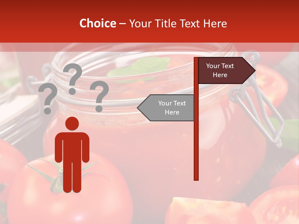 Tomatensuppe Essen Dips PowerPoint Template