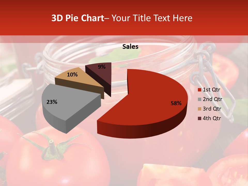 Tomatensuppe Essen Dips PowerPoint Template