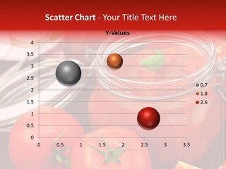 Konzentriert Tomatenketchup Tomatensaft PowerPoint Template
