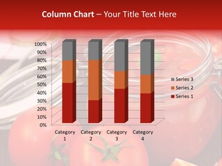 Konzentriert Tomatenketchup Tomatensaft PowerPoint Template