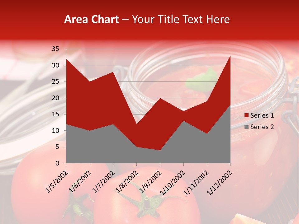 Konzentriert Tomatenketchup Tomatensaft PowerPoint Template