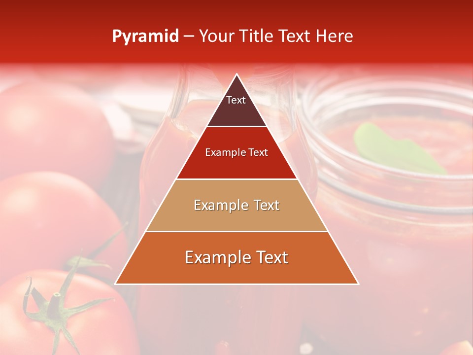 Flasche Tomate Dips PowerPoint Template