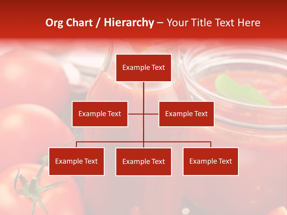 Flasche Tomate Dips PowerPoint Template