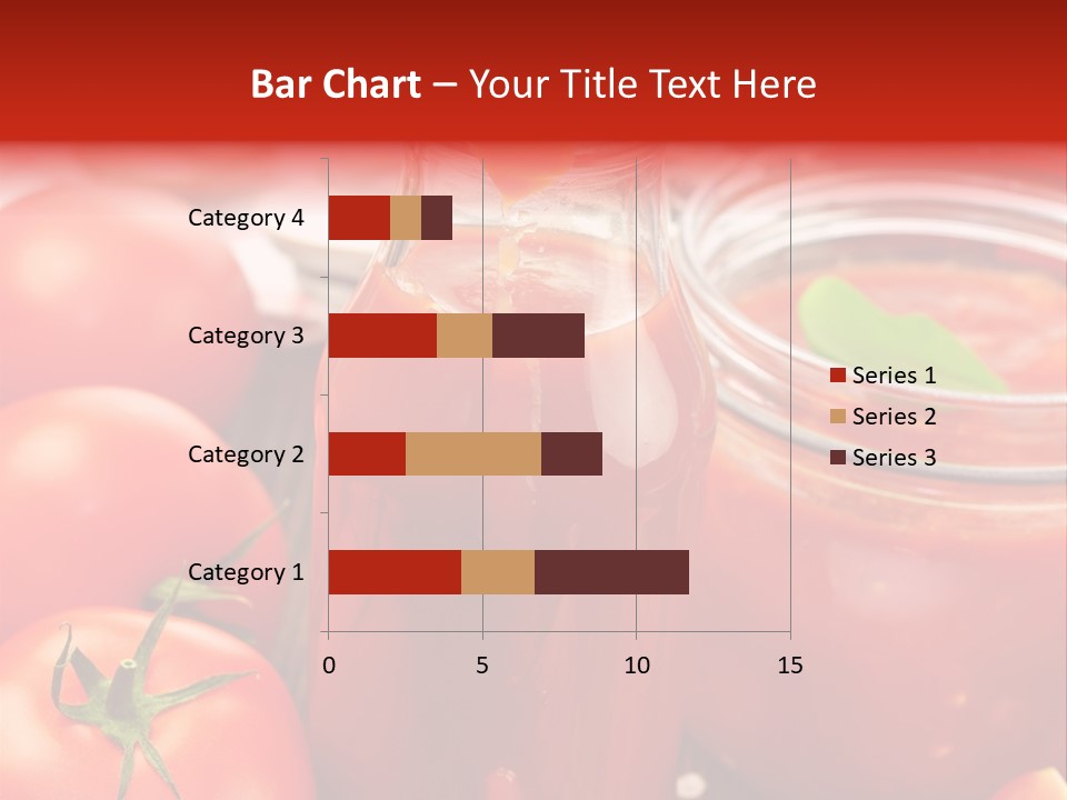 Flasche Tomate Dips PowerPoint Template