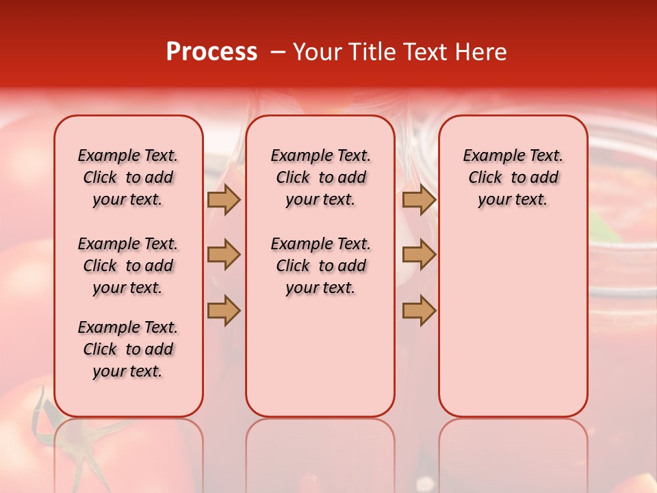 Flasche Tomate Dips PowerPoint Template