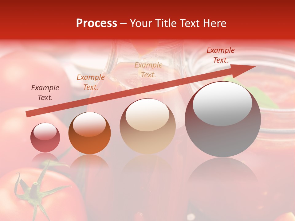 Flasche Tomate Dips PowerPoint Template