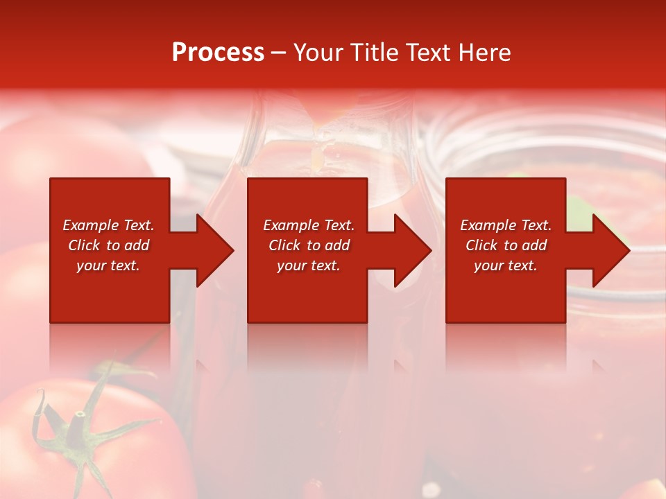 Flasche Tomate Dips PowerPoint Template